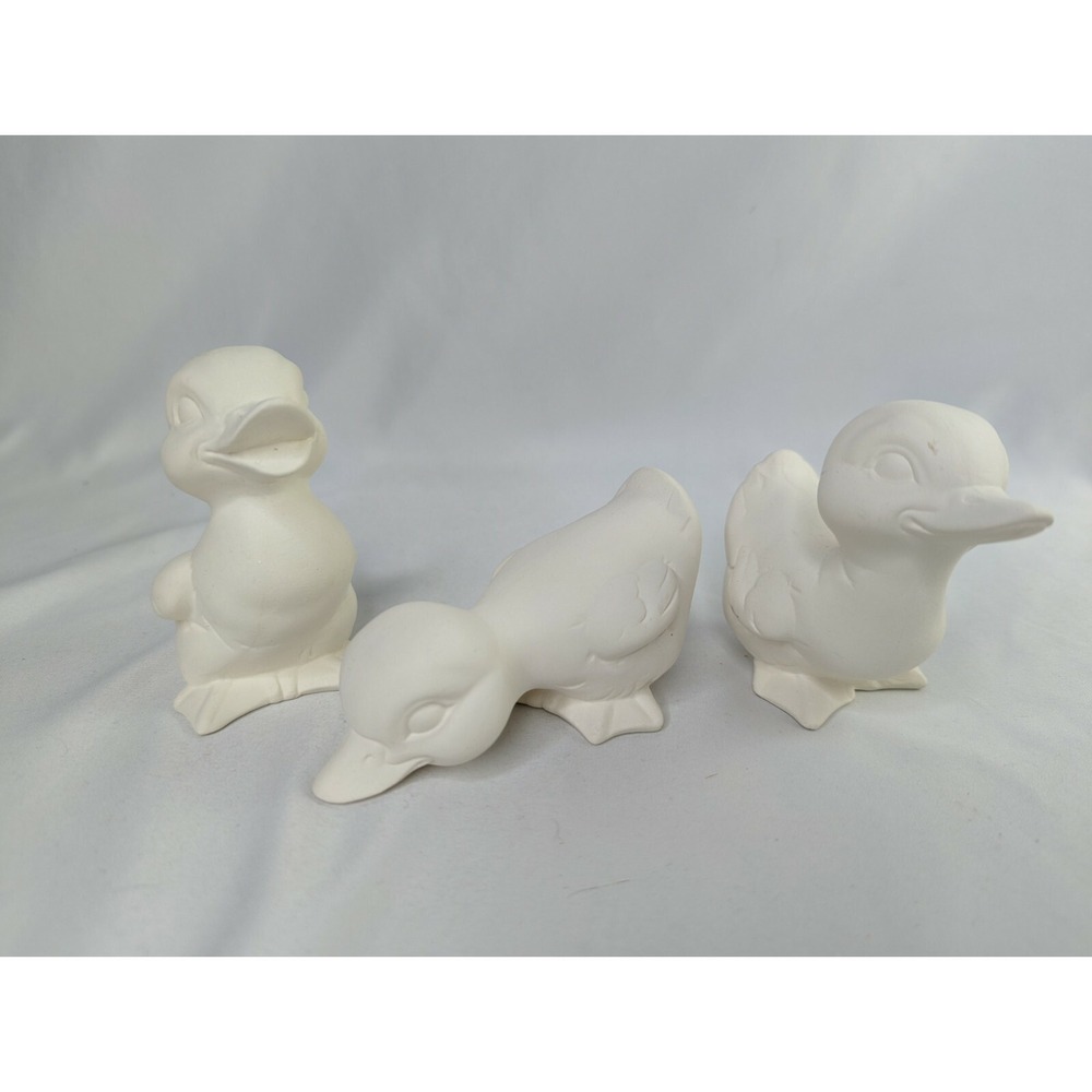 Ready to‎ Paint Baby Ducks Set of 3
